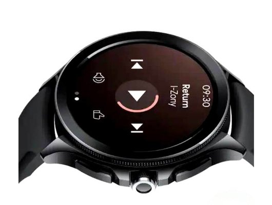 Смарт часы XIAOMI WATCH 2 PRO BLACK CASE WITH BLACK FLUORORUBBER STRAP (M2234W1/BHR7211GL)